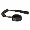 AK Coil Wingboarding Calf/ Ankle Leash - Black And Teal 6' Discounts Apply ! -surf sale shop ak wingboarding board leash 1