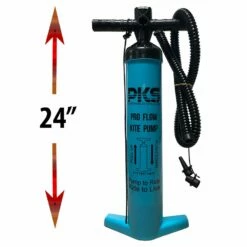 PKS Pro Flow V3 XL Kite Pump With PSI Meter 24" Discounts Apply ! -surf sale shop pks 2020 pro flow v3 mega pump 2