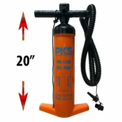 PKS Pro Flow V3 Large Kite & Wing Pump With PSI Meter 20" Discounts Apply ! -surf sale shop pks 2020 pro flow v3 pump 2